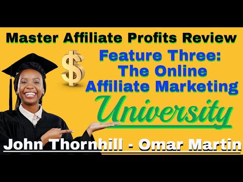 Master Affiliate Profits Review | The Online Affiliate Marketing University | Make Money Online post thumbnail image