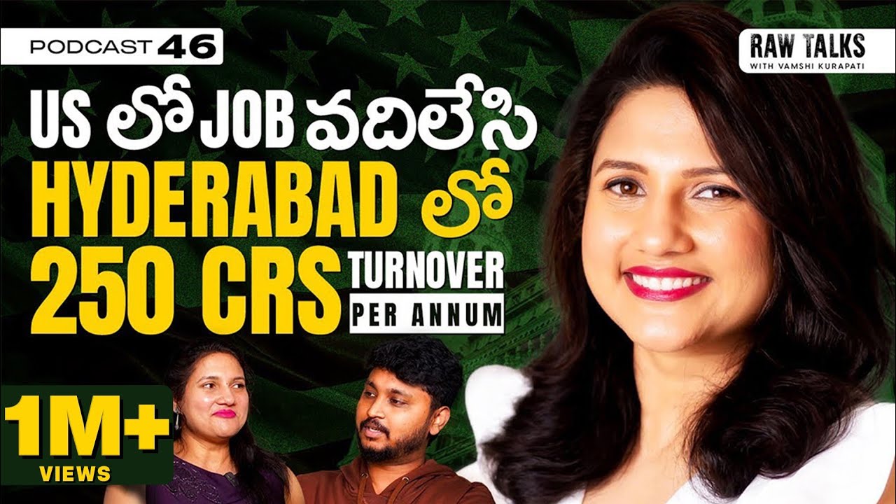 She Runs a 250 Crores Business| Import & Export| US marketing Strategies|Raw Talks Telugu Podcast-46 post thumbnail image