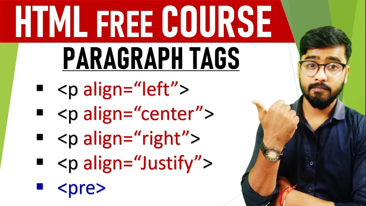 HTML Paragraph Tags | HTML Course for beginners in [Hindi] | by Rahul Chaudhary post thumbnail image