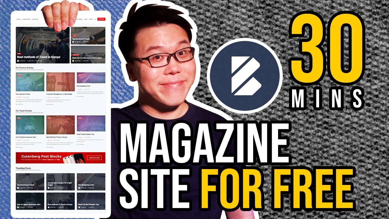 Create a Magazine Website For Free on Any WordPress Theme in 30 Mins post thumbnail image