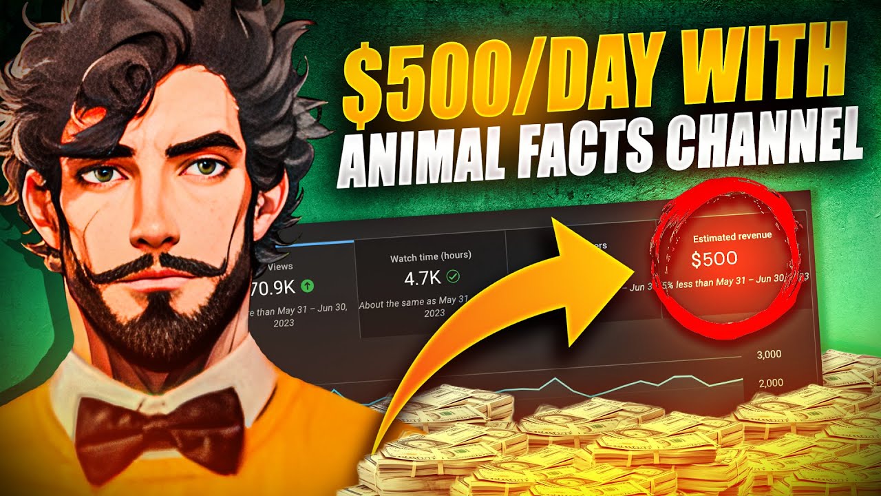 How I Make Viral Animal Facts Faceless Youtube Automation Channel ( $500/Day) post thumbnail image