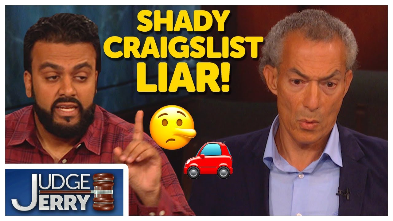 A Man Rented His Car To Someone On Craigslist and is Called Shady and a Liar! | Judge Jerry Springer post thumbnail image