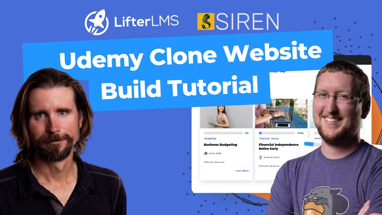 Udemy Clone Website Building Tutorial | WordPress + LifterLMS + Siren post thumbnail image