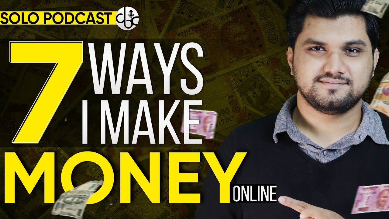 7 Ways I Make Money Online In HINDI  | @SeeKen x @ZeeshanShaikh post thumbnail image