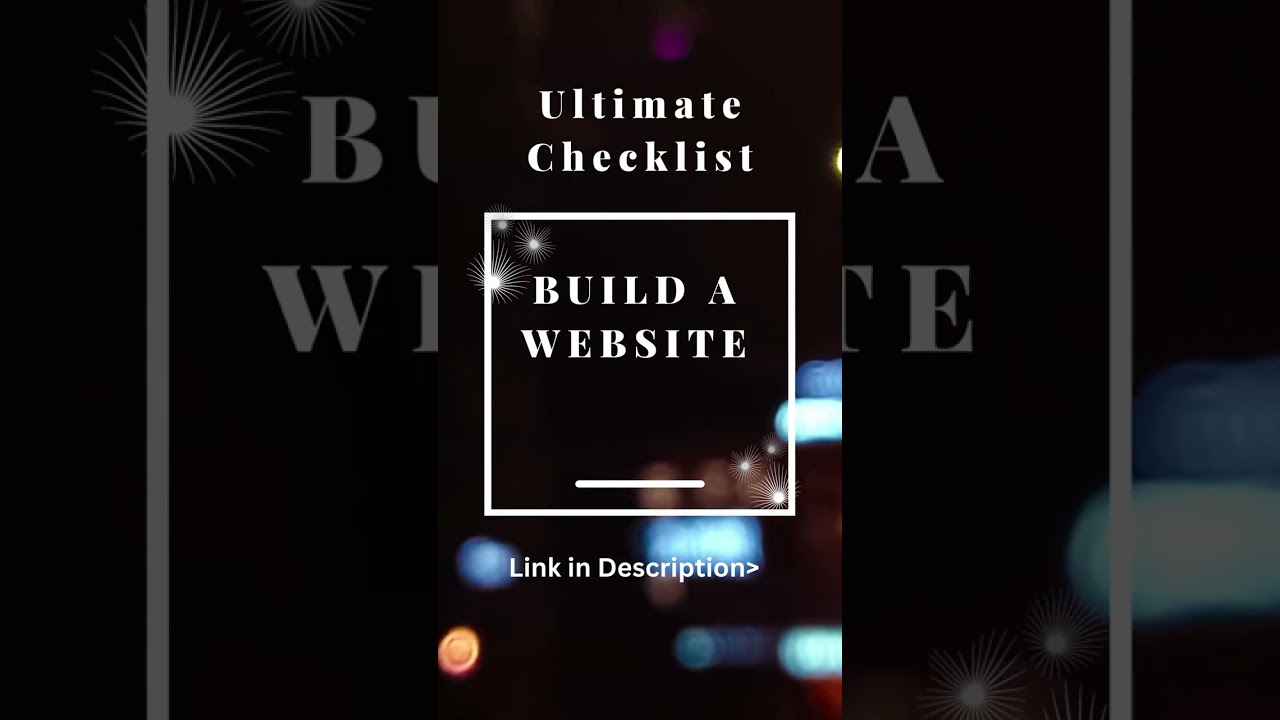 The Ultimate Checklist for Building a Website post thumbnail image