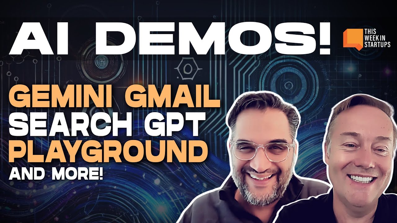 AI Demos: Gemini Gmail, Search GPT, Groq with Voice & Playground | E2001 post thumbnail image