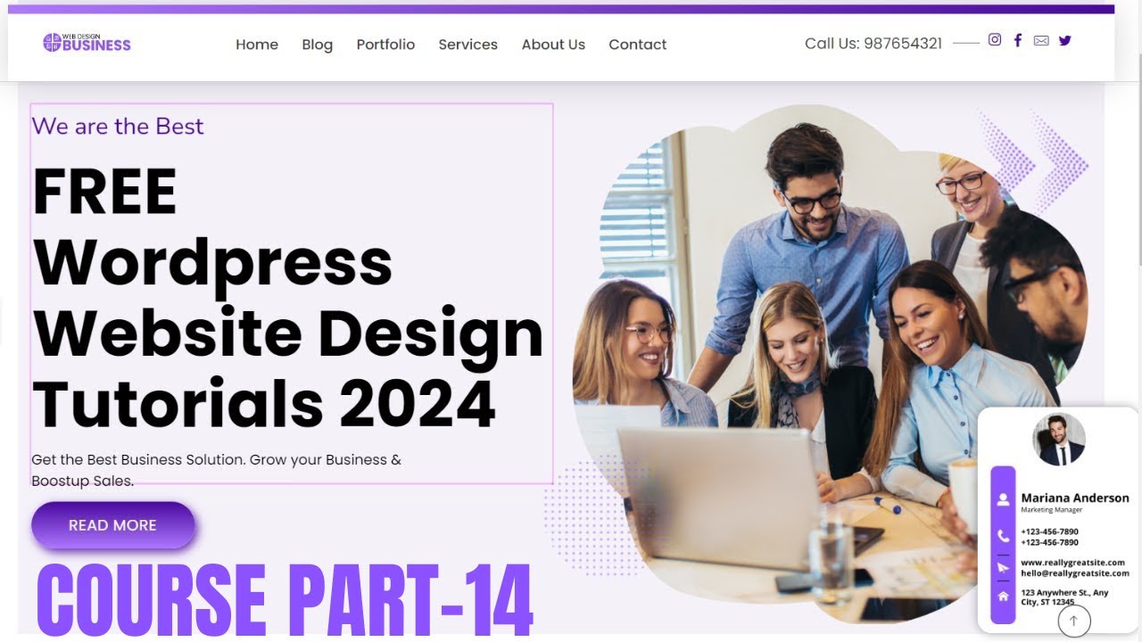 Elementor Tutorials Part-9 | WordPress Website Design Tutorials Part 14 #elementor #wordpress post thumbnail image