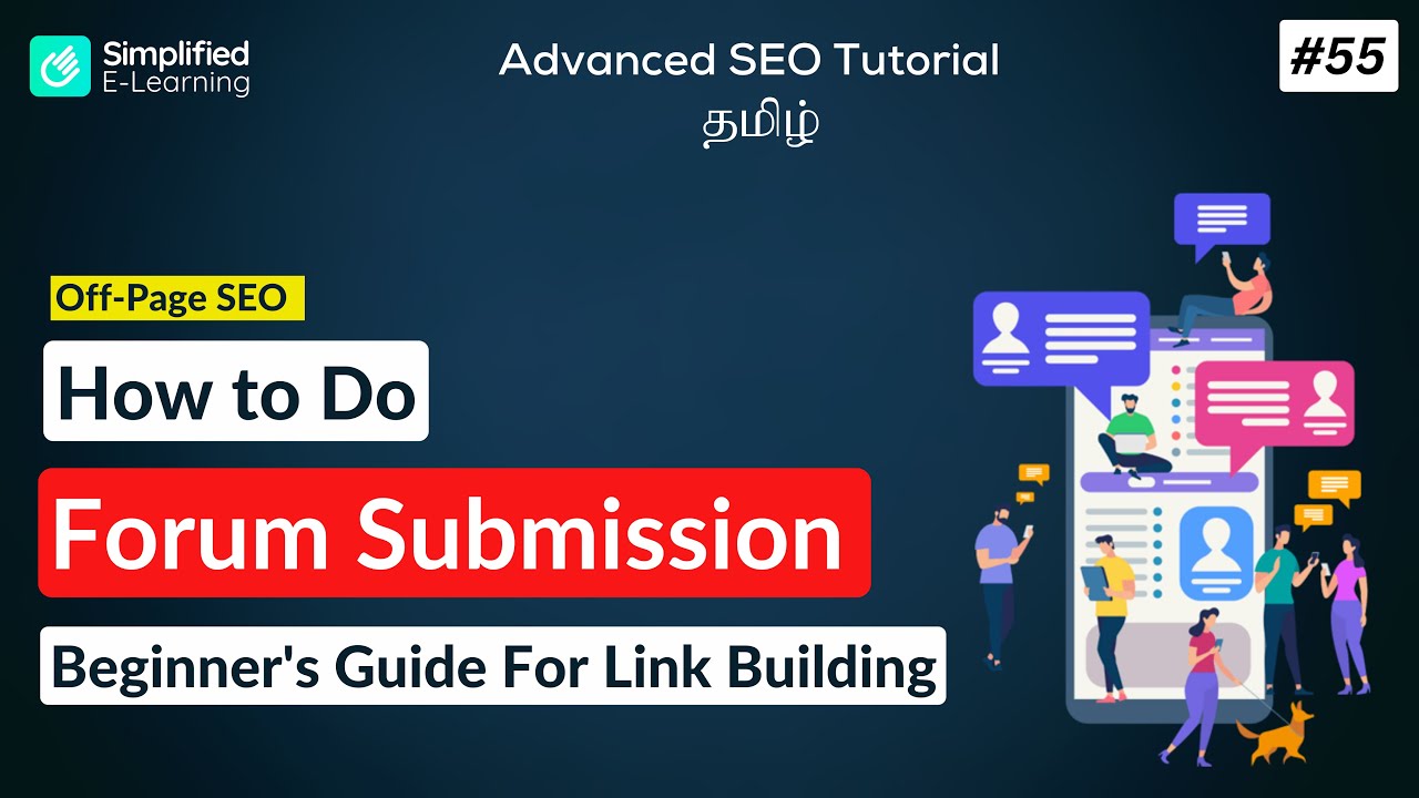 How to do Forum Submission for SEO in Tamil | SEO Tutorial in Tamil | #55 post thumbnail image