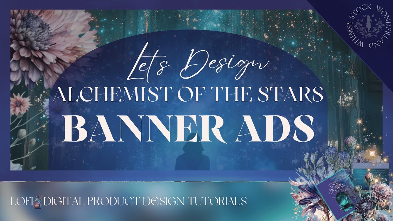 Lets Design Alchemist of the Stars Themed Community Banner Ads | Canva Templates for Beginners post thumbnail image