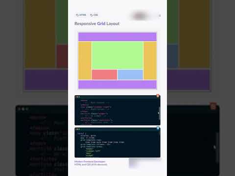 How to create Responsive CSS Layout #HTML #css post thumbnail image