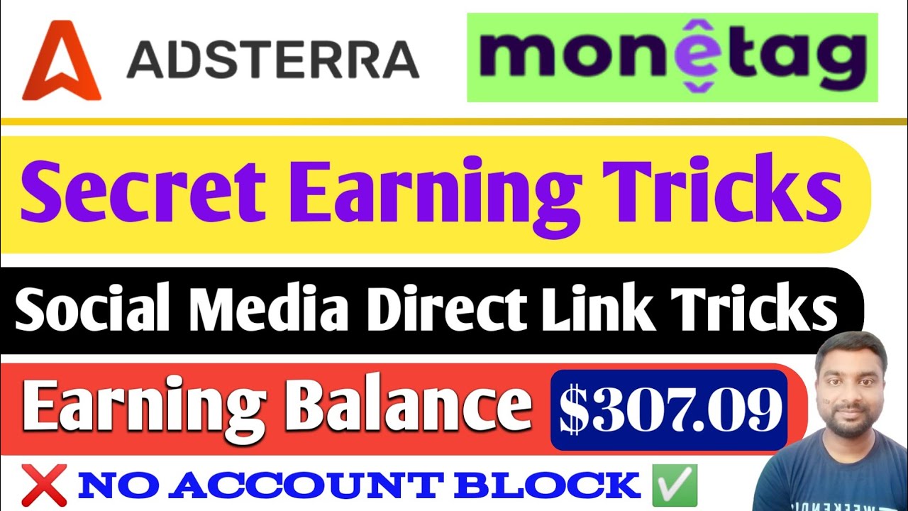 🤑Adsterra & Monetag Social Media Direct Link Earning Tricks | Adsterra Secret Earning Tricks 2024 post thumbnail image