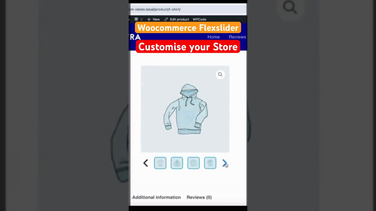 Woocommerce Customisation in just 1 minute #shorts #woocommerce #flexslider #wordpresstutorial #css post thumbnail image