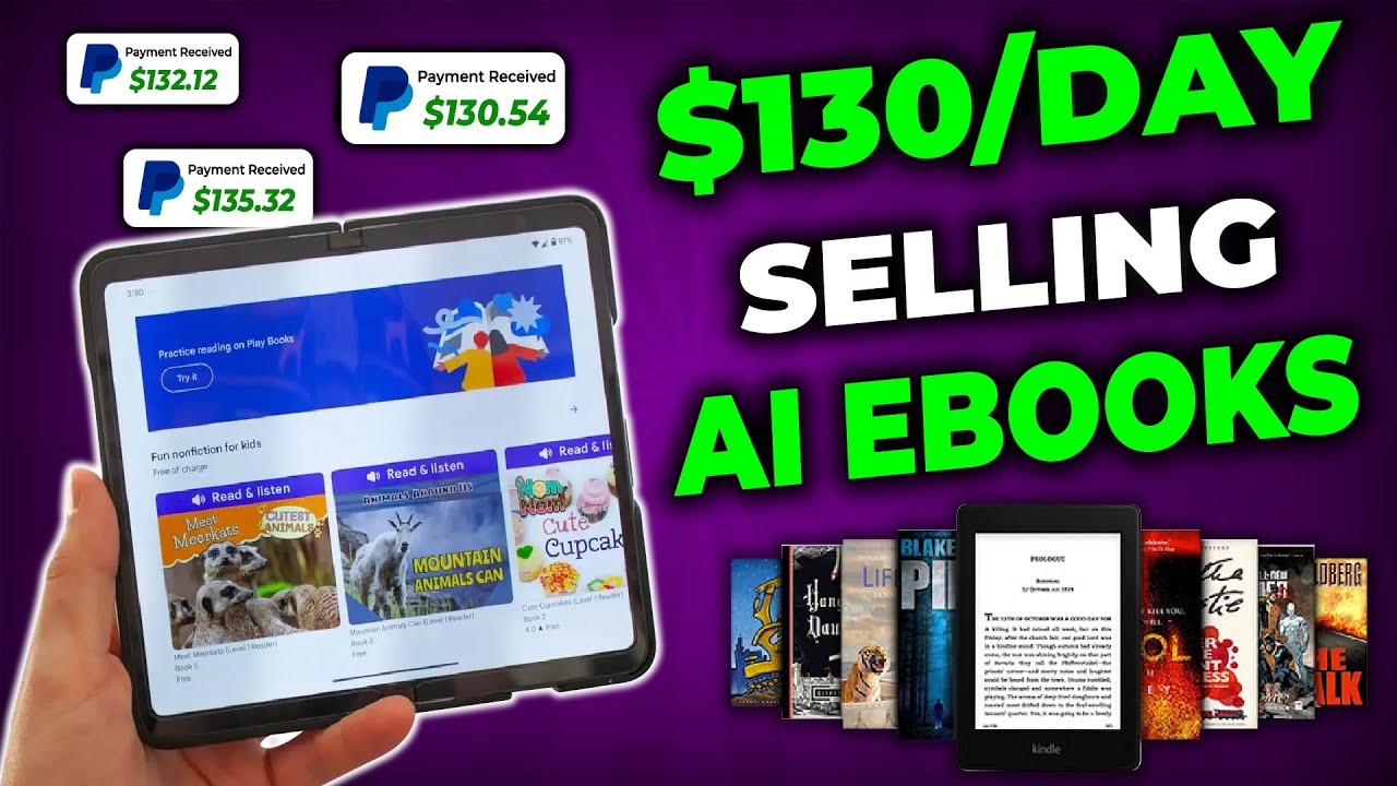 Earn $130 Per Day Downloading Free Ai Ebooks! *NEW WEBSITE* Make Money Online Selling Ebooks in 2024 post thumbnail image