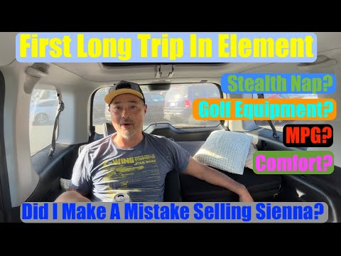 First Long Trip In My Used Honda Element 234k Miles.  What Was I Thinking? Should Have Kept Sienna? post thumbnail image