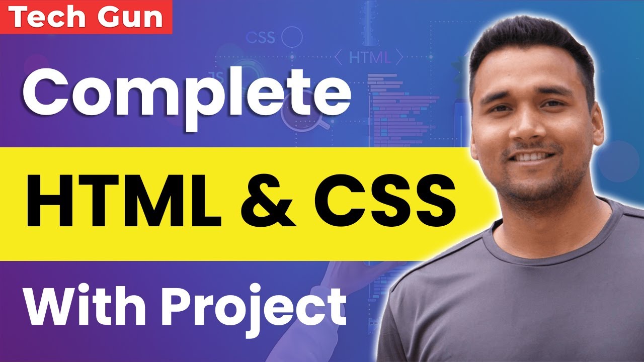 HTML & CSS Full Course – Beginner to Pro | HTML and CSS Tutorials | HTML CSS projects | Full Course post thumbnail image