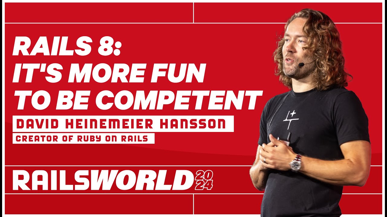 Rails World 2024 Opening Keynote – David Heinemeier Hansson post thumbnail image