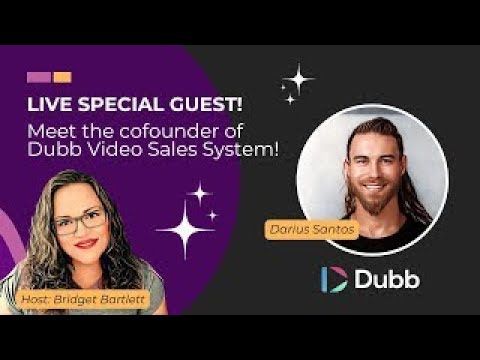 Video marketing with our special guest Darius Santos, the cofounder of Dubb| BridgetBartlett.com post thumbnail image