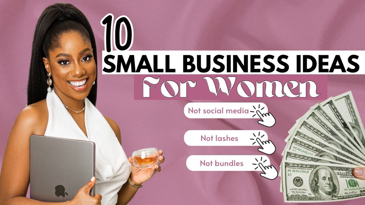 10 Small Business Ideas YOU can start under $100 As A WOMAN (Make Money From Home) post thumbnail image