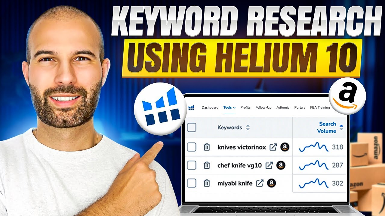 How To Do Amazon Keyword Research Using Helium 10 | FULL Tutorial! post thumbnail image