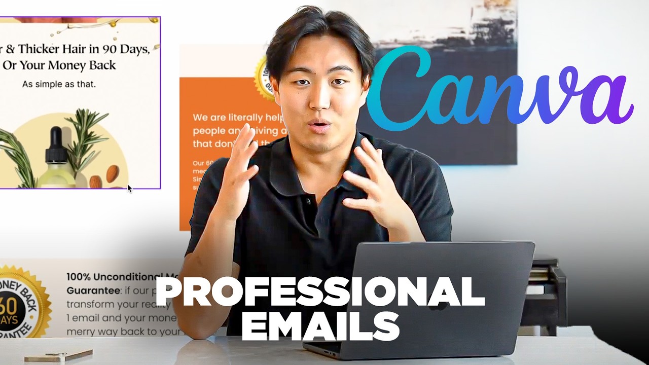 Design Professional Emails Using Canva | Free Email Marketing Course post thumbnail image