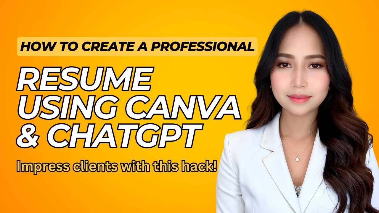 Create an IMPRESSIVE RESUME using Canva & ChatGPT! | Tagalog | Stellar Freelancing Academy post thumbnail image