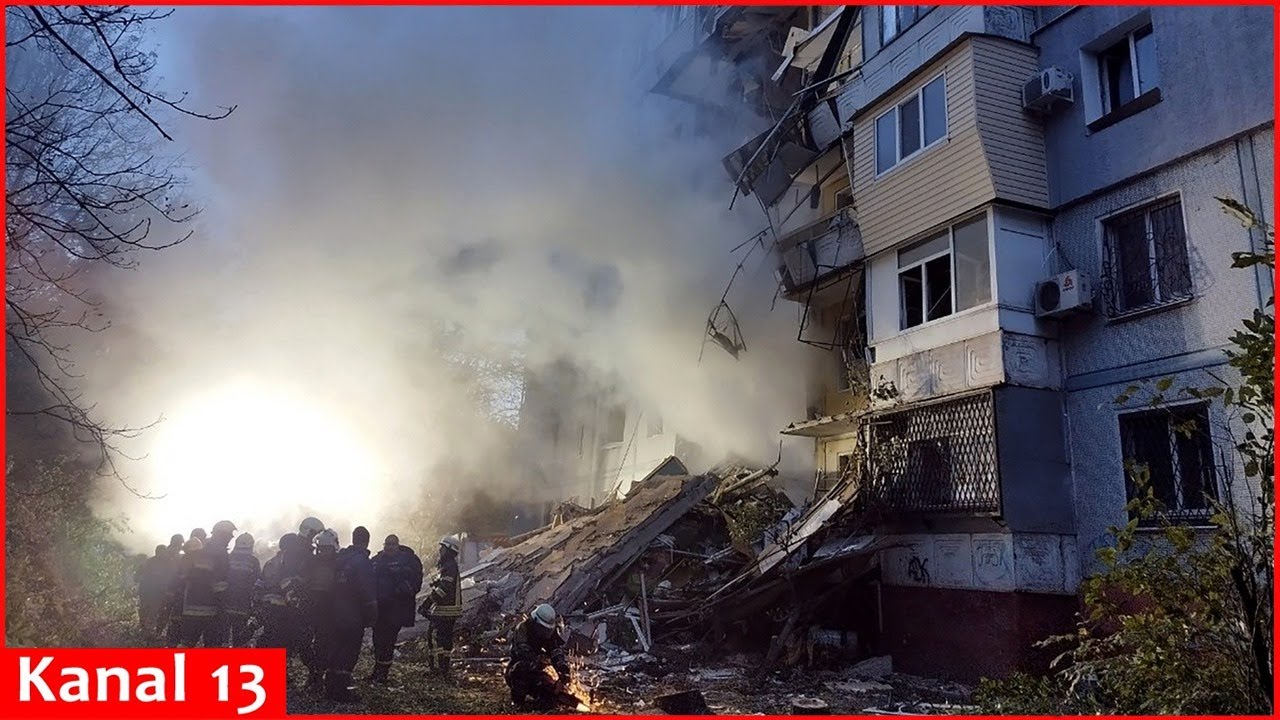 Russian strike damages residential building in Kryvyi Rih post thumbnail image