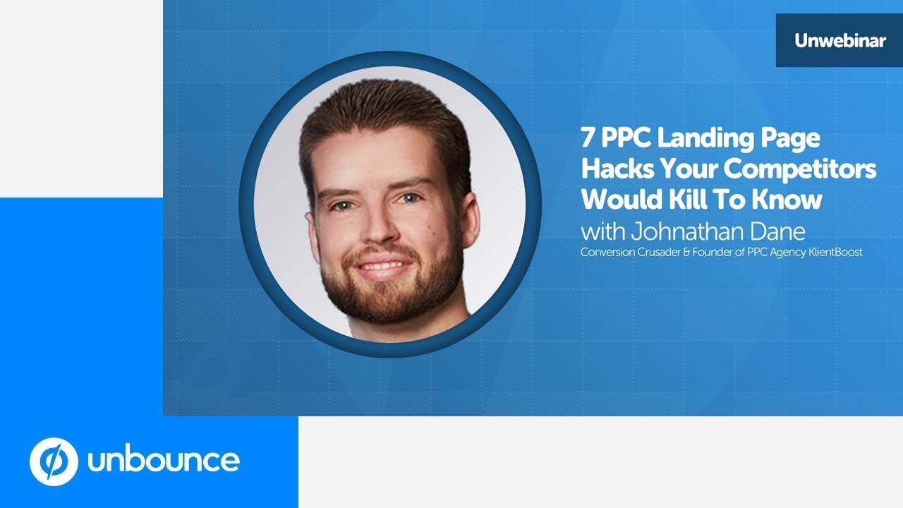 Webinar with Johnathan Dane | Building Effective PPC Landing Pages That Convert post thumbnail image