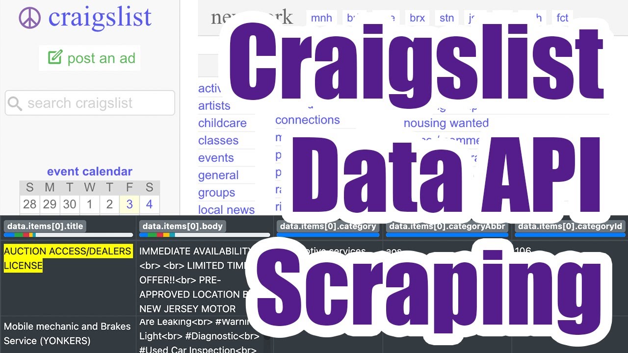 No-Code Craigslist API Data Scraping with HAR Files post thumbnail image