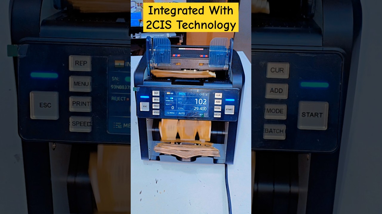 Efficient Cash Counting Machine Integrated with 2 CIS Technology Which can Spot Any Fake Notes! 💸✨ post thumbnail image