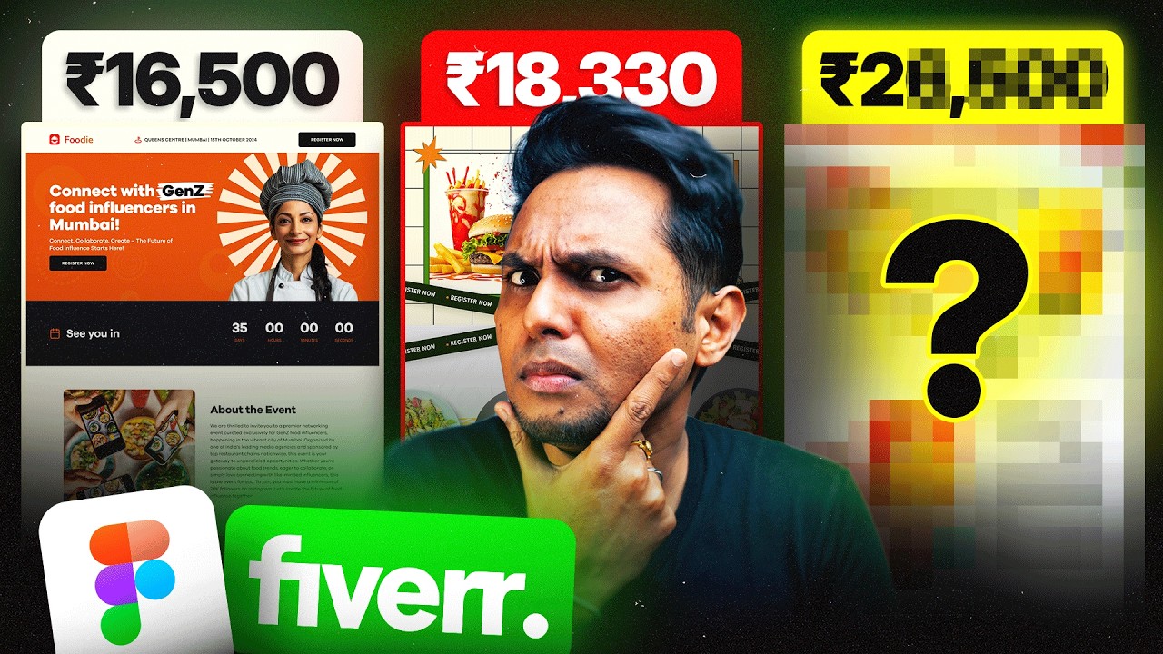 I Paid 3 Designers On Fiverr To Design The SAME Website… 🥸 | Saptarshi Prakash post thumbnail image