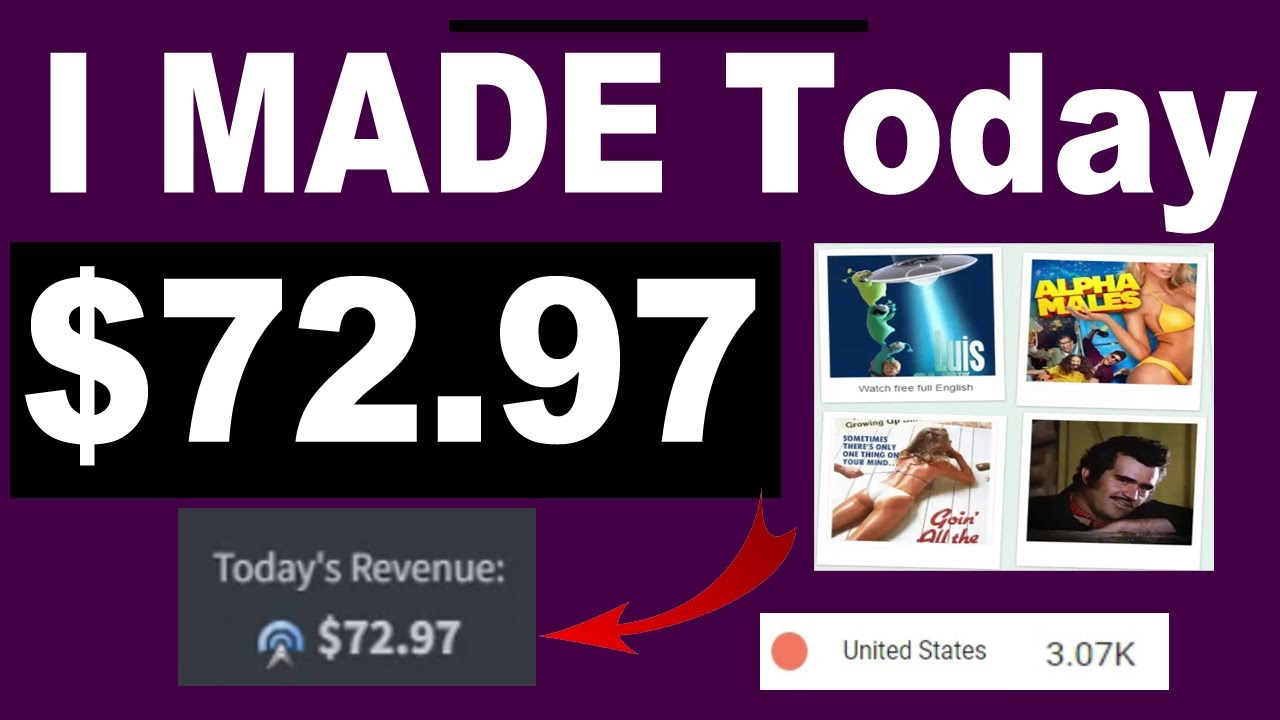 Today I made $72.97 Profit with Movie Website ! Make Money Online using cpagrip (cpa marketing) post thumbnail image