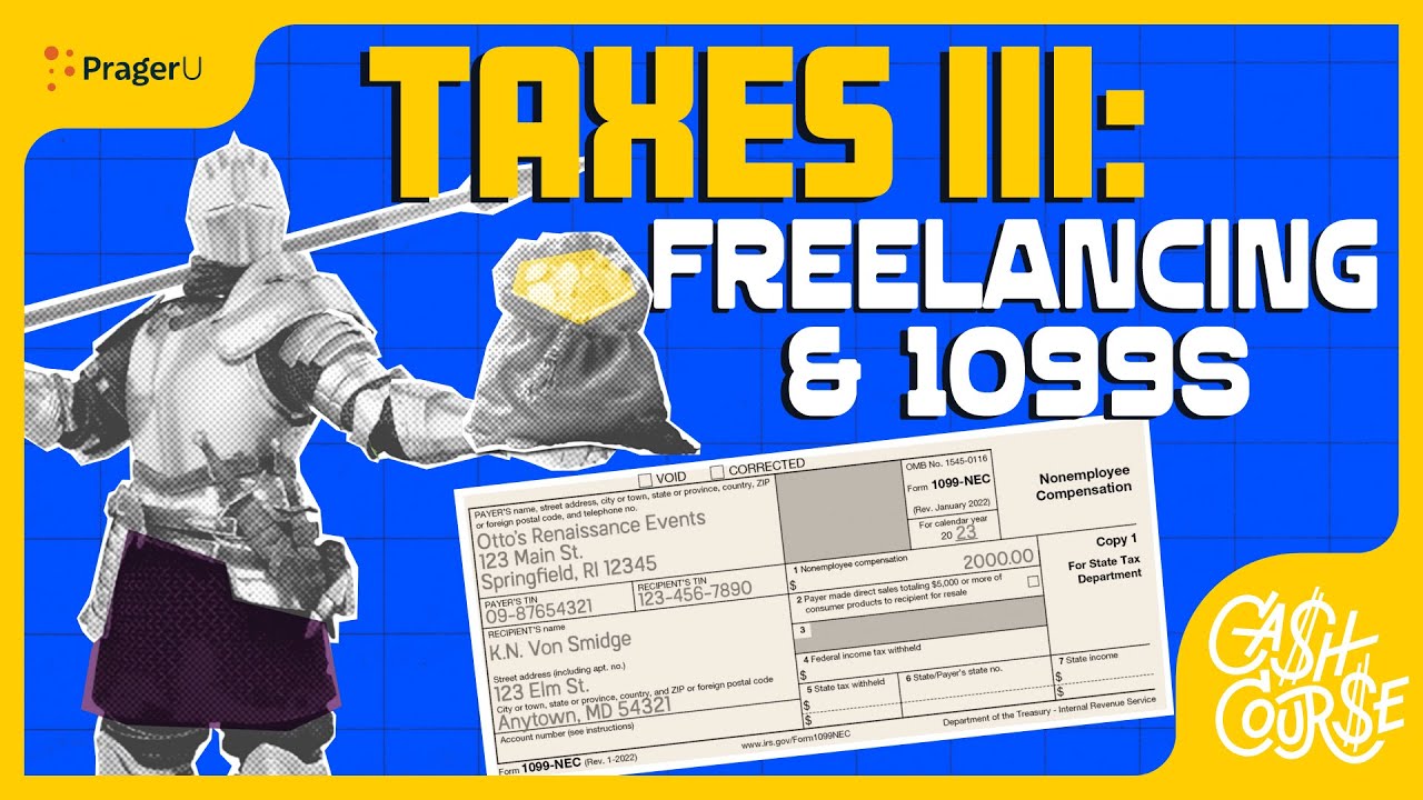 Taxes III: Freelancing & 1099s | Cash Course | PragerU Kids post thumbnail image