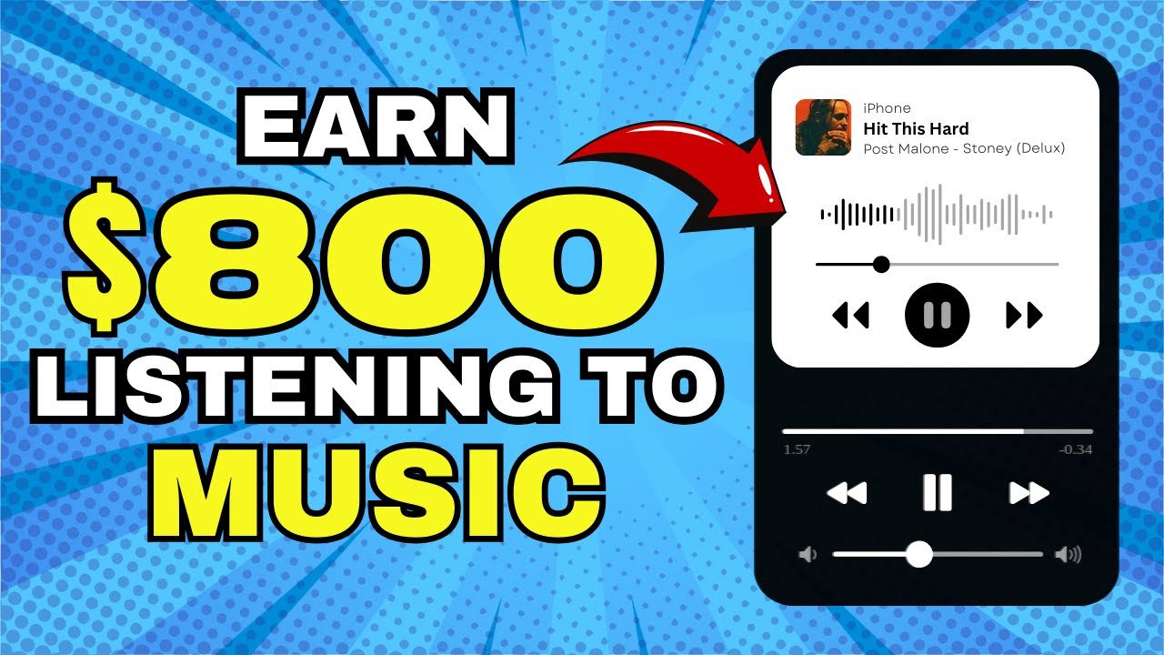 Make $800 a Day Listening to Music Online post thumbnail image