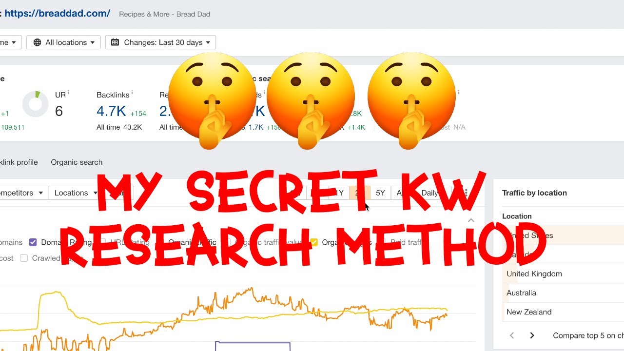 🤫 UR WELCOME! My keyword research method to rank DR 0 niche sites – NO BACKLINKS post thumbnail image