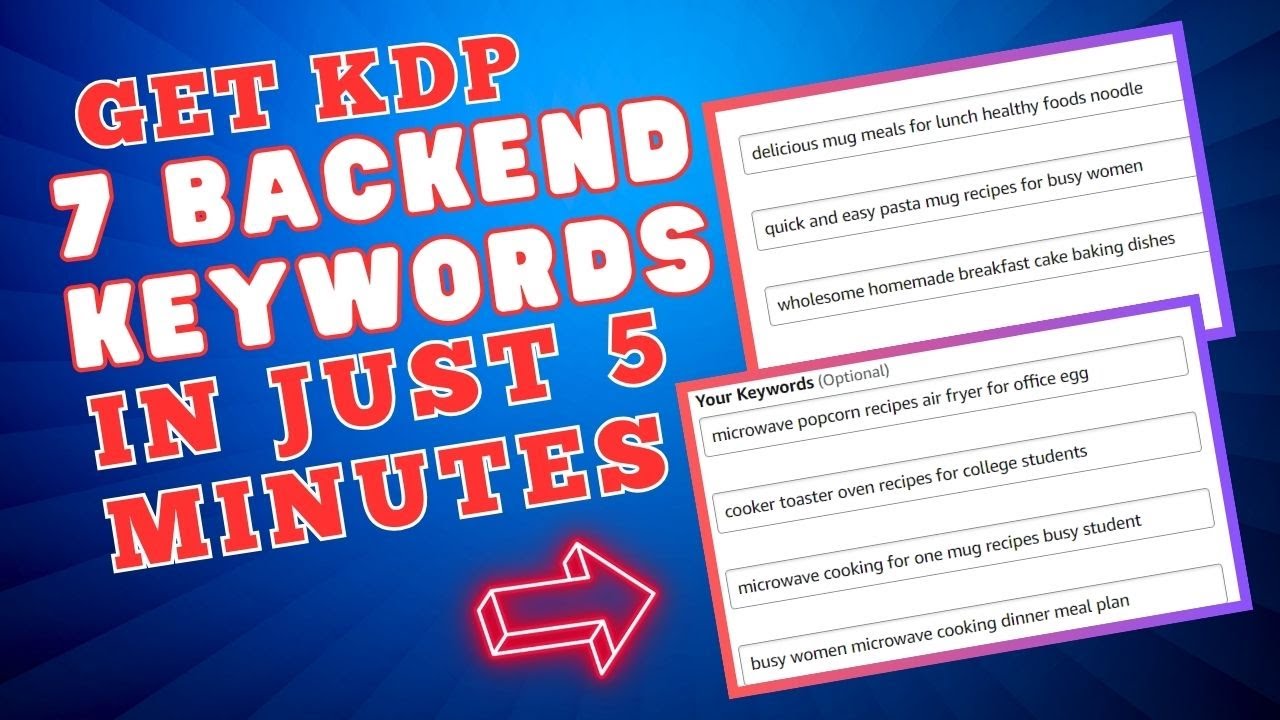 Get Free Amazon KDP 7 Backend Keywords Fast | How to Rank Your Book on Amazon First Page #amazonkdp post thumbnail image