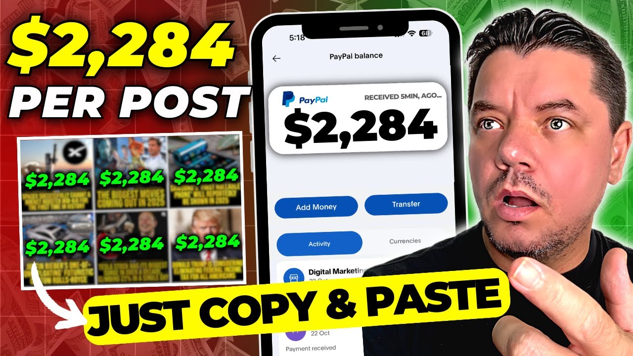 Make $2,284 Per Post: Copy and Paste SECRET to Make EASY Money Online post thumbnail image