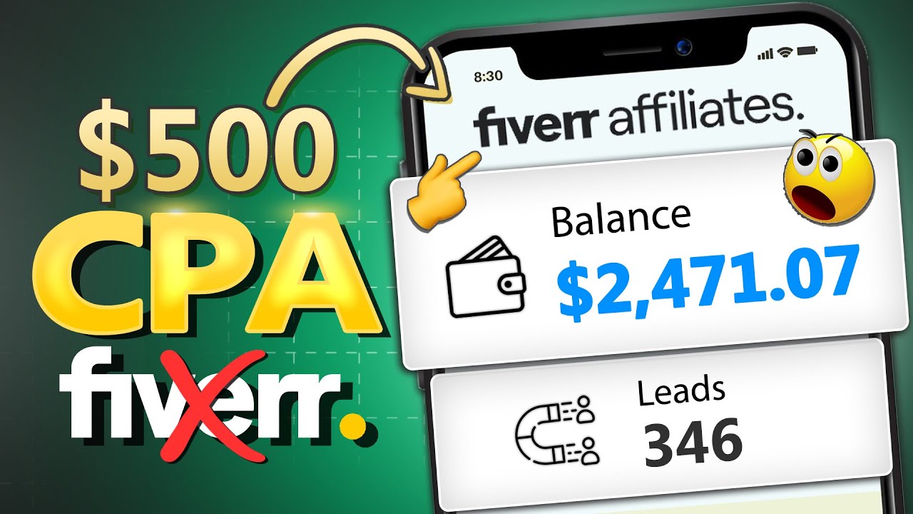 Fiverr Affiliates $300/Day Without Selling Anything – Fiverr Affiliates Tutorial For Beginners post thumbnail image