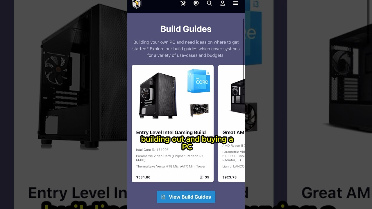 The Best Website For Building A PC #shorts #pc #build #gaming #tech #pcparts post thumbnail image