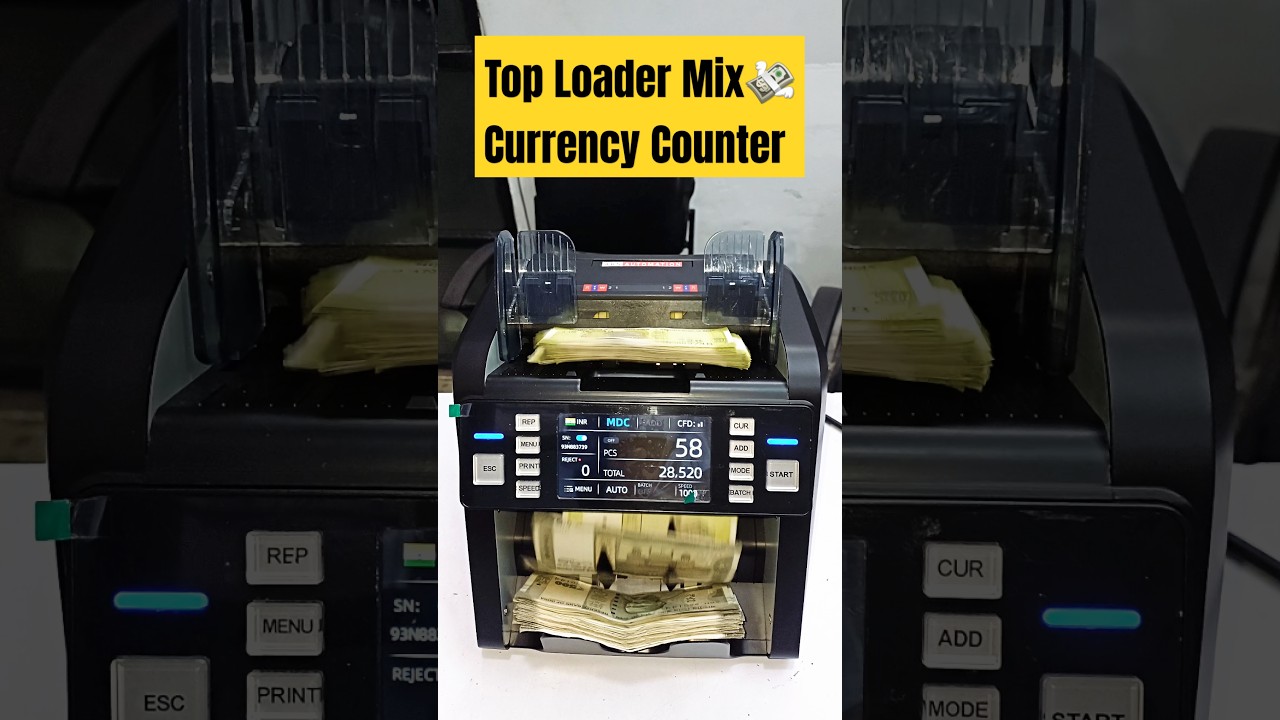 AKS Top Loader Mix Currency Counting Machine 🤙 #9818409728 💸✨ #shorts #toploader #mixcurrencycounter post thumbnail image