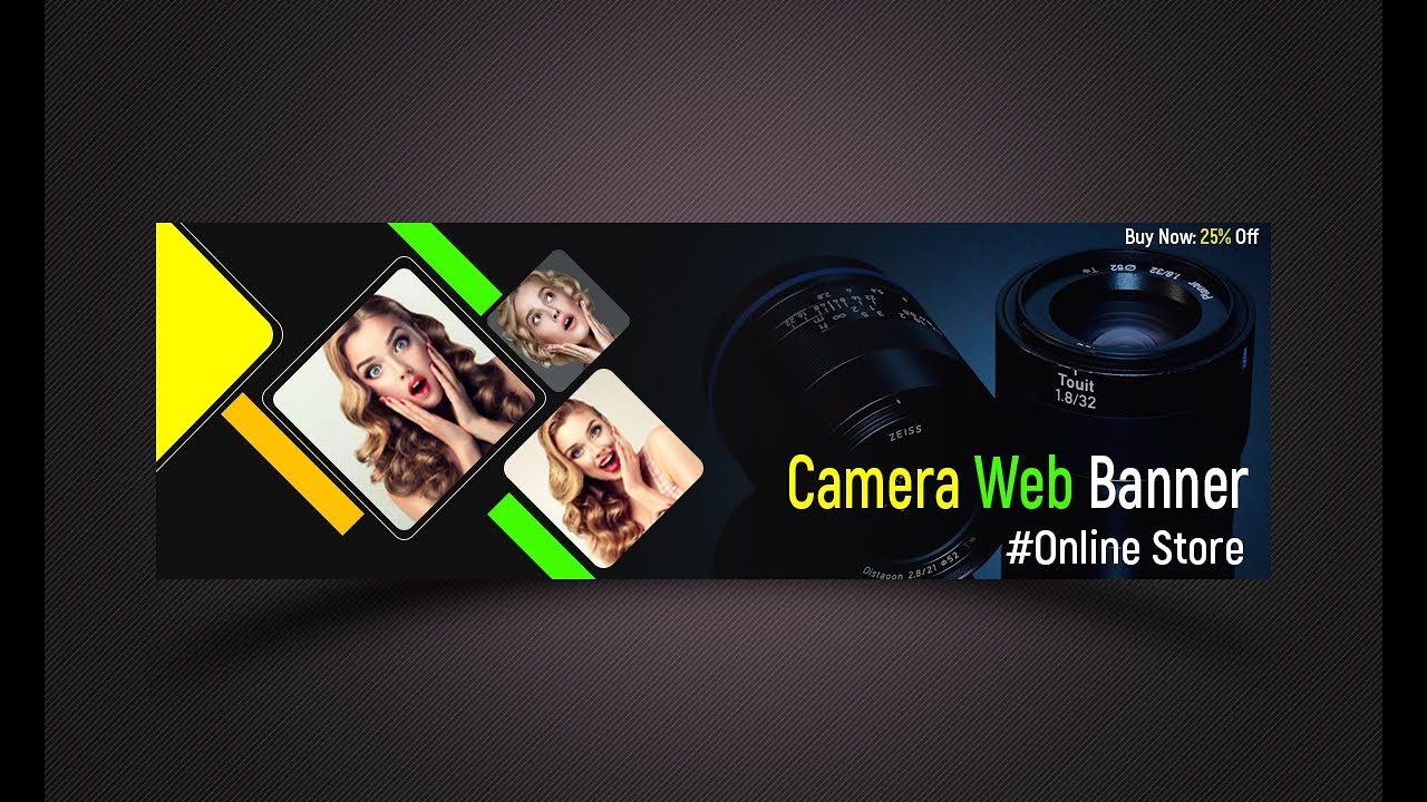 Web Banner AD Design – Photoshop CC post thumbnail image