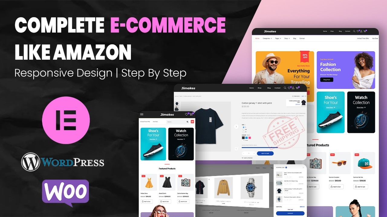 How to Make a FREE eCommerce Website with WordPress ~ ONLINE STORE ~ WooCommerce 2024 post thumbnail image