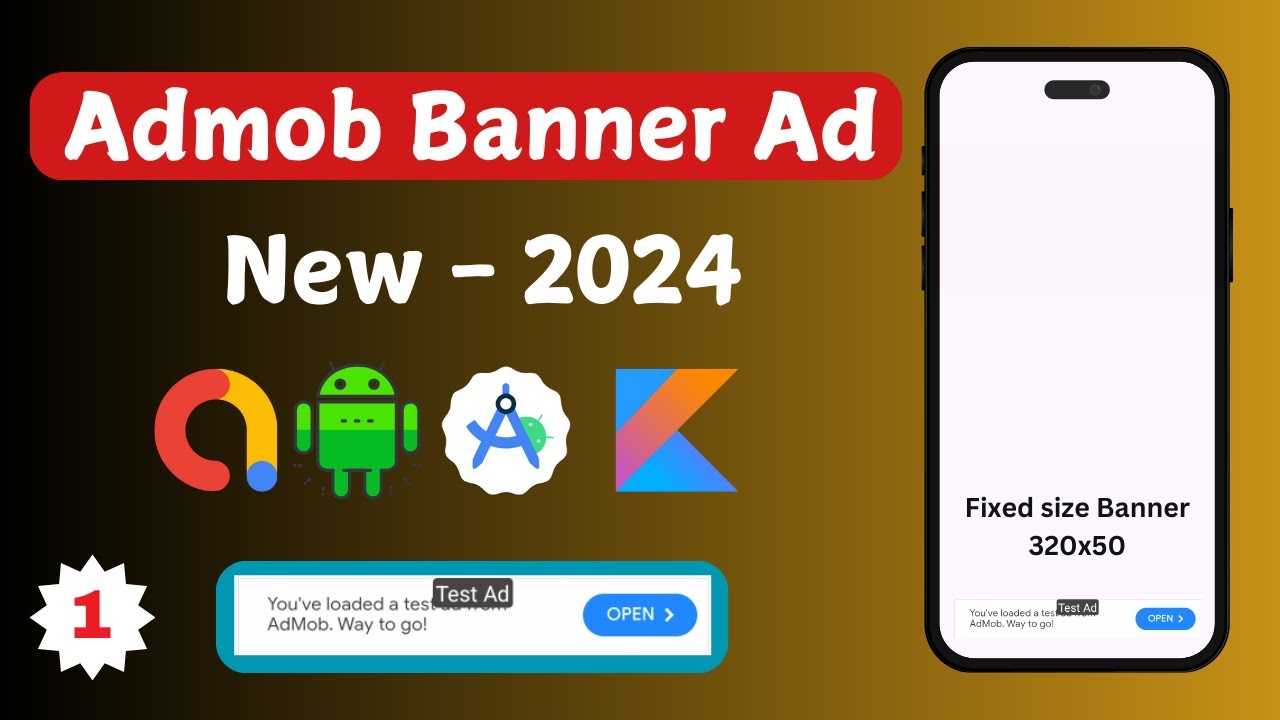 AdMob Banner Ad in Android Studio using Kotlin 2024 in Hindi post thumbnail image