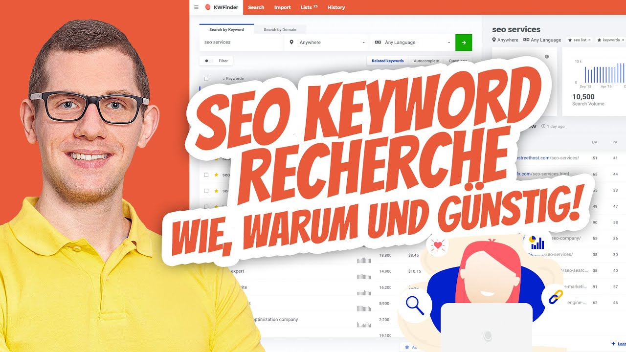 SEO Keyword Recherche 2024 🔎 Wie geht das richtig und günstig? Anleitung + Template ✅ Jetzt testen post thumbnail image