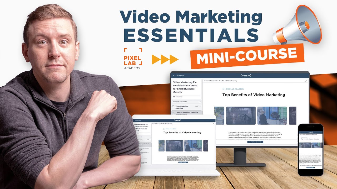 Video Marketing Essentials: Mini-Course for Small Business Growth | Pixelab Academy post thumbnail image