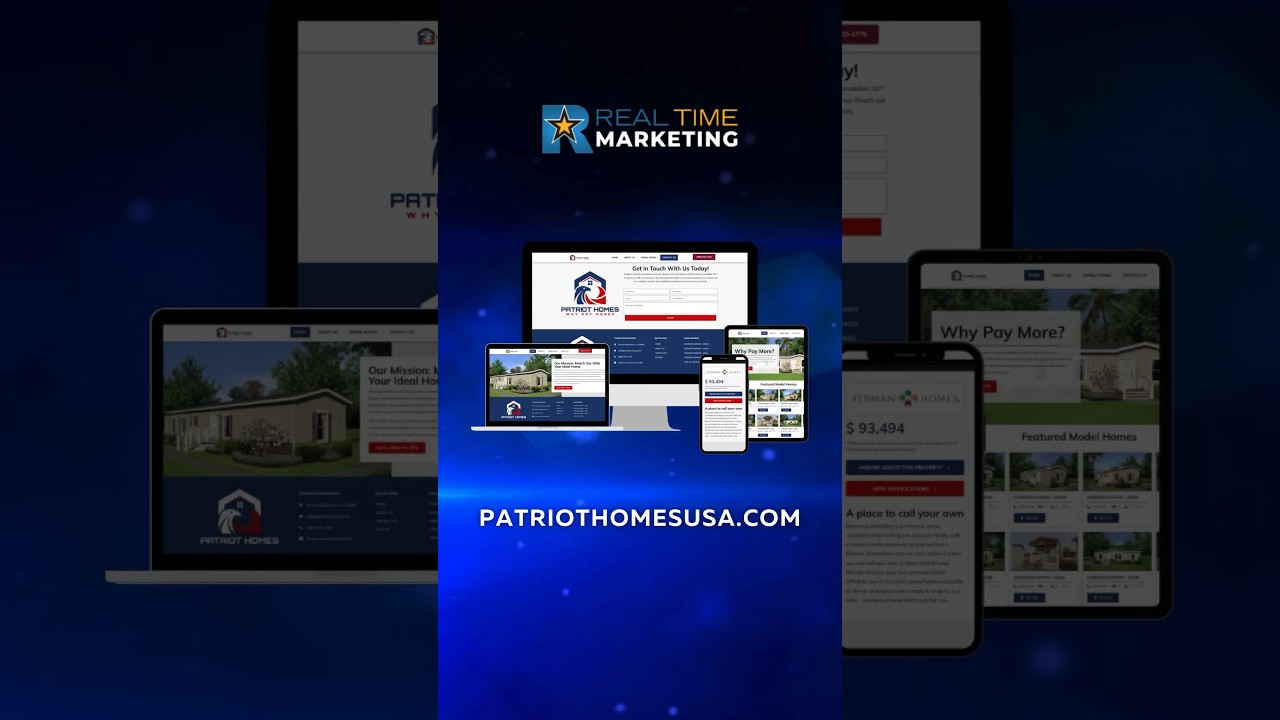 Website Design for PatriotHomesUSA.com | Real Time Marketing post thumbnail image