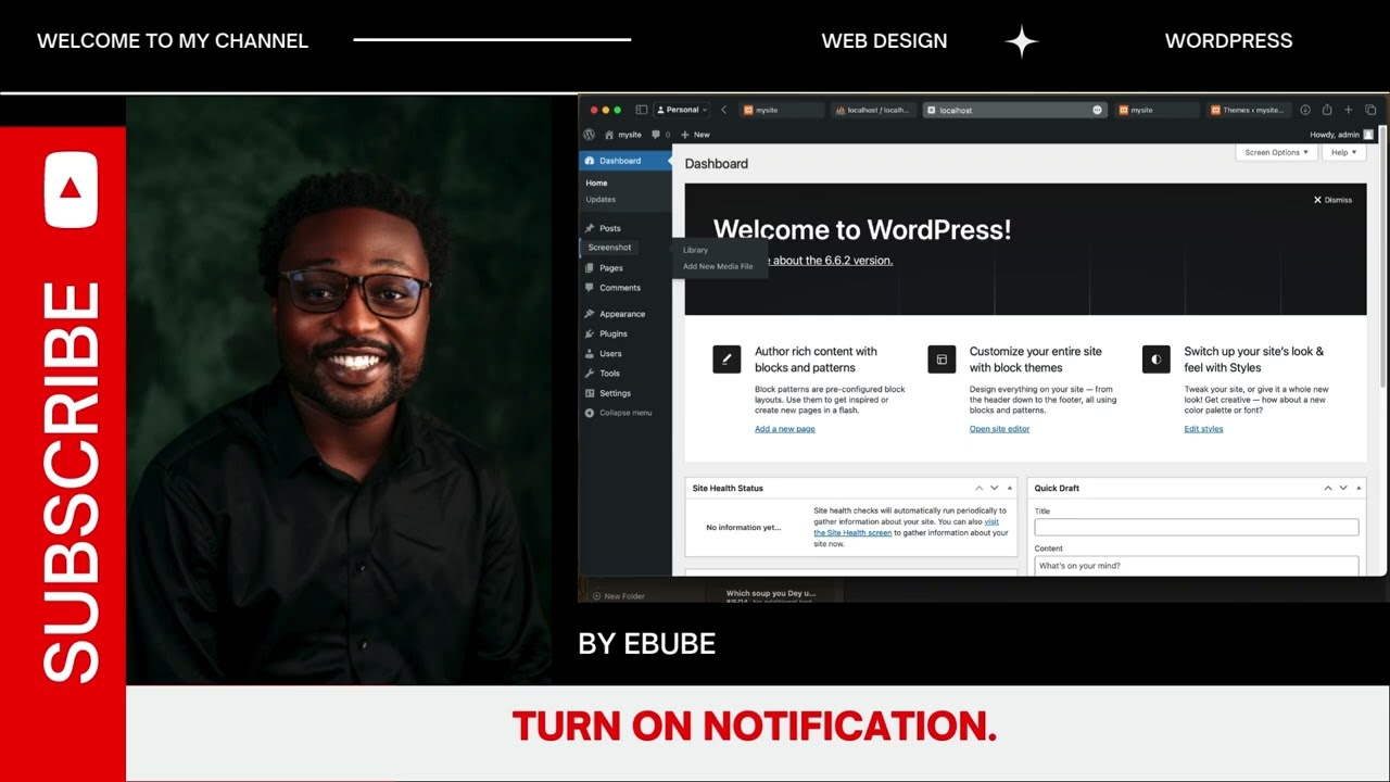 Introduction to the WordPress Dashboard | Beginner’s Guide to Menus & Essential Settings post thumbnail image