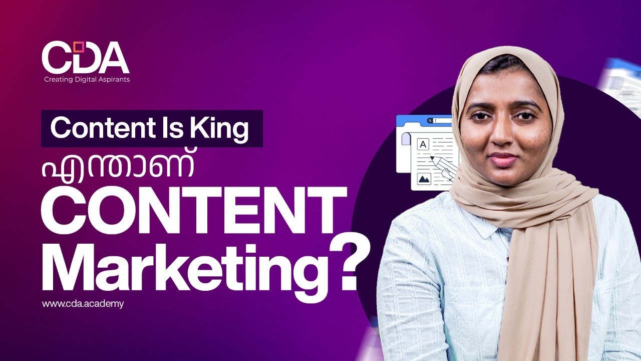 What is Content Marketing in Malayalam | Learn Content Marketing | Episode 01 | CDA Academy post thumbnail image