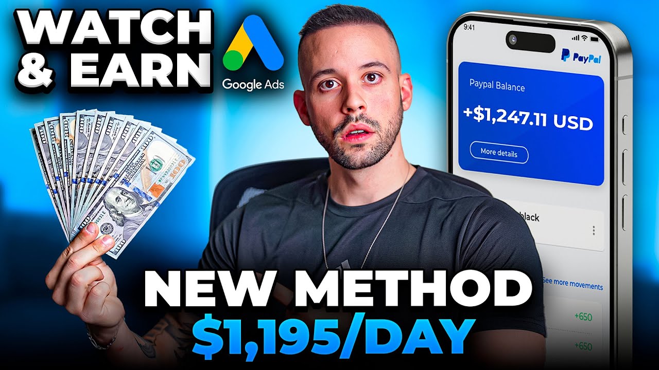 NEW Method To Earn $2.49 Every Minute Watching Google Ads & Make Money Online For Free post thumbnail image