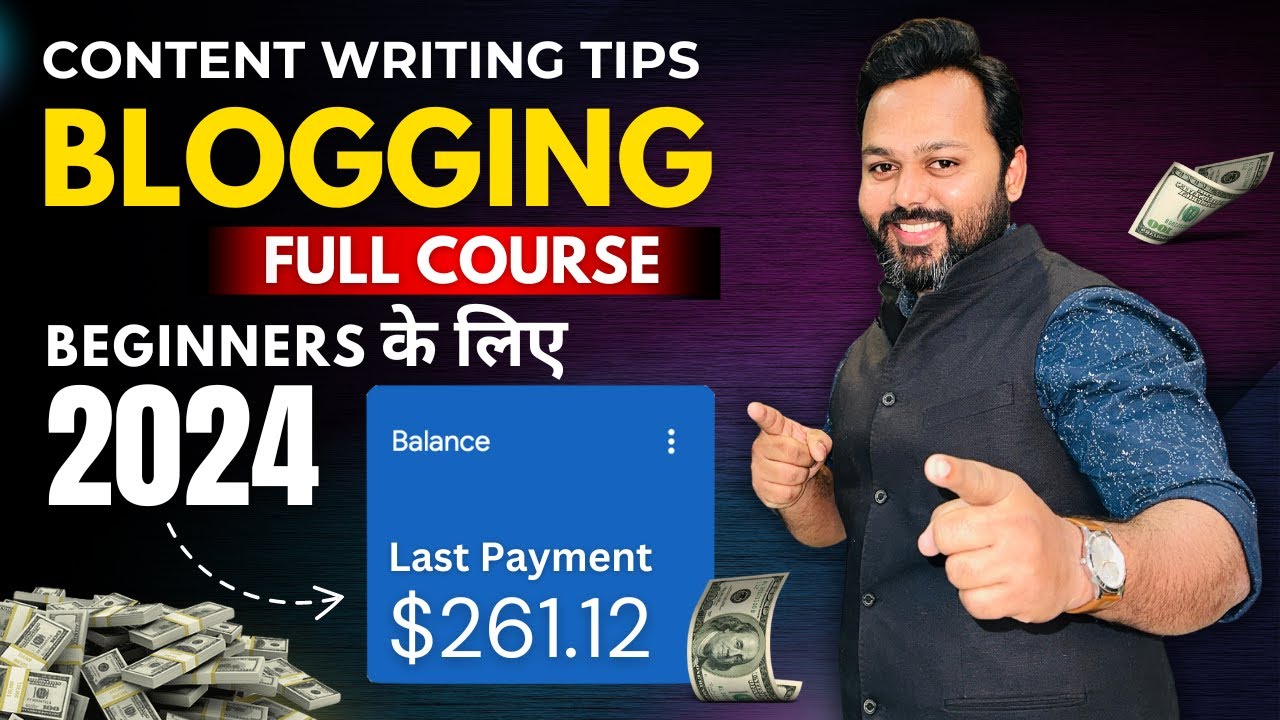 Blogging Full Course in Hindi 2024 | Blogging Course for Beginners | Blog Writing Tips post thumbnail image