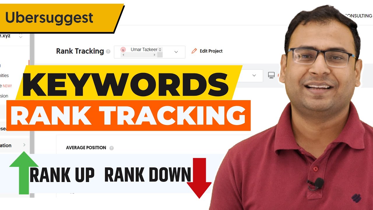 How to Track Keywords Ranking | Track Keywords Rank in Ubersuggest | Uber Suggest Course | #3 post thumbnail image